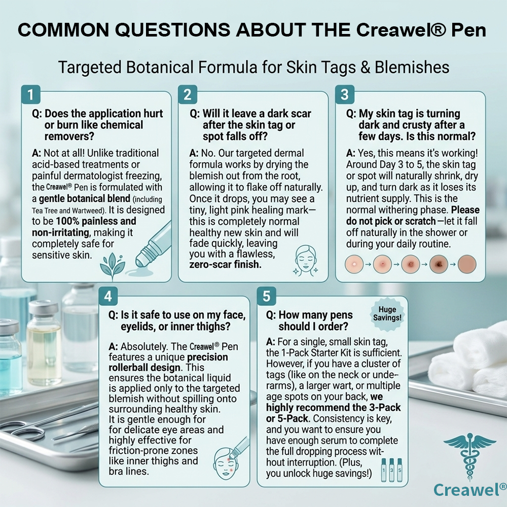 🔥𝐎𝐟𝐟𝐢𝐜𝐢𝐚𝐥 𝐁𝐫𝐚𝐧𝐝 𝐒𝐭𝐨𝐫𝐞 |✅💎Creawel® 7-𝐷𝑎𝑦 𝗧𝐚𝐠 & 𝗦𝗽𝐨𝐭 𝐄𝐫𝒂𝒔𝒆𝒓(Zero Pain, Zero 𝐒𝐜𝐚𝒓𝒔 Rollerball)