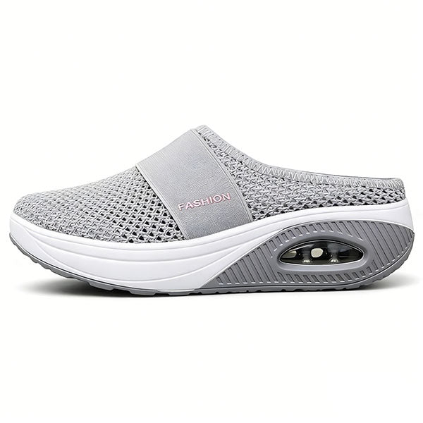 ✨ LAST DAY SALE-80% OFF 🔥 BQODQO® Diabetic Air-Cushion Slip-On Walking Shoes, Orthopedic Diabetic Slippers, with Arch-Support for Women