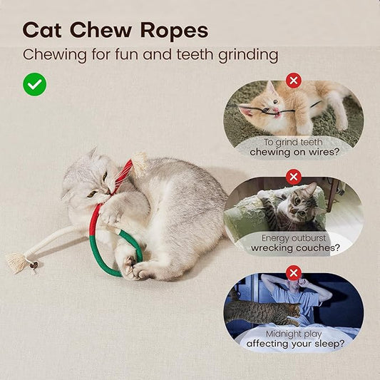 Chewing rope specially designed for cats