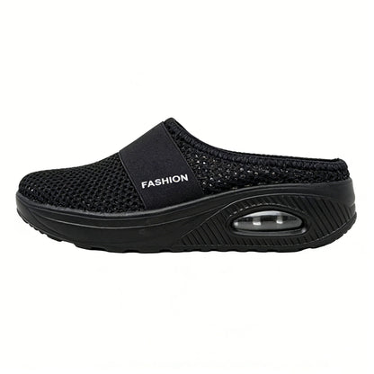 ✨ LAST DAY SALE-80% OFF 🔥 BQODQO® Diabetic Air-Cushion Slip-On Walking Shoes, Orthopedic Diabetic Slippers, with Arch-Support for Women